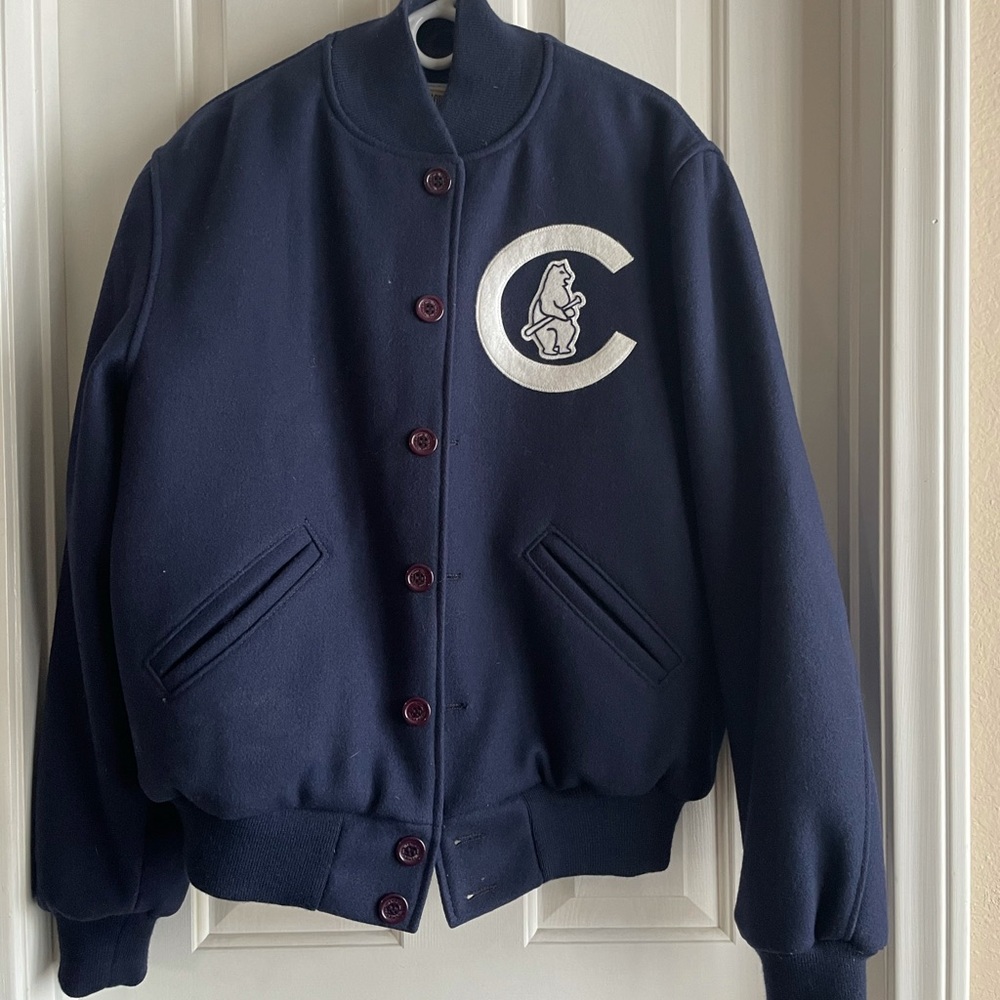 Mitchell and Ness 1914 Chicago Cubs Wool Jacket
